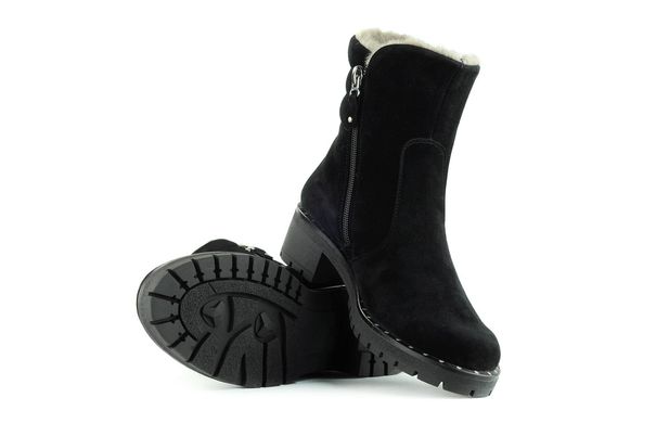 Жіночі черевики чорні 6613-2