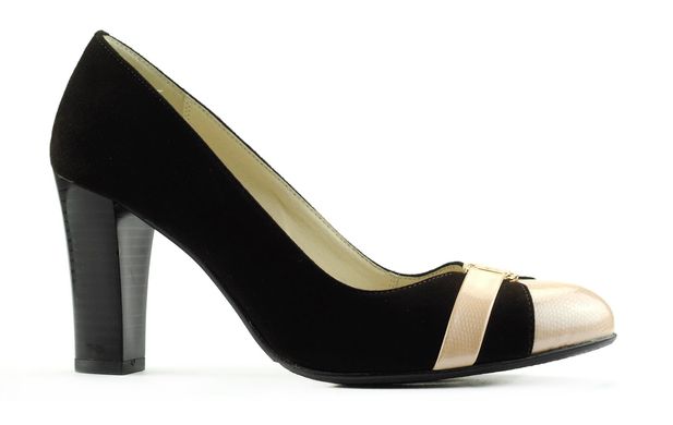 Жіночі туфлі чорні ек-126