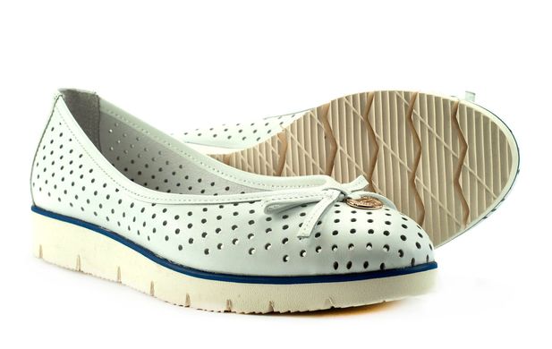 Жіночі туфлі білі 5777