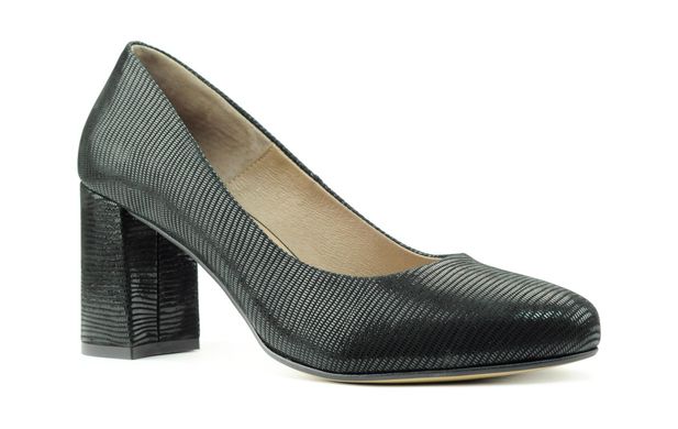 Женские туфли черные 6365