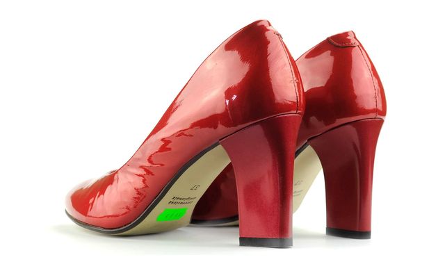 Женские туфли красные эк-127