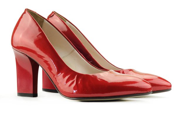 Жіночі туфлі червоні ек-127