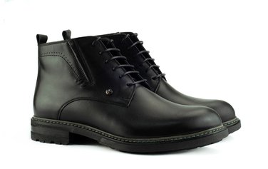 Мужские ботинки черные 7028