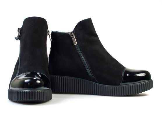 Женские ботинки черные 6258-1