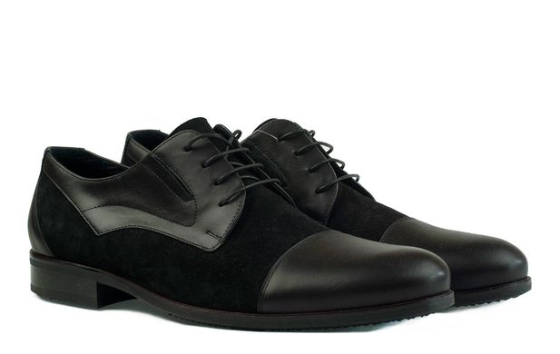 Мужские туфли черные 6709