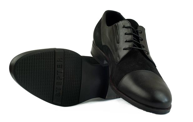 Мужские туфли черные 6709
