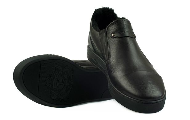 Мужские ботинки черные 6696
