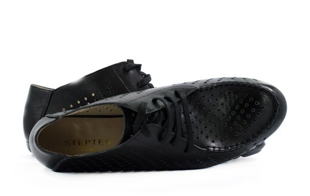 Женские туфли черные 6103