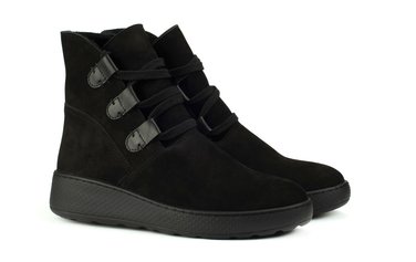 Жіночі черевики чорні 7056-1