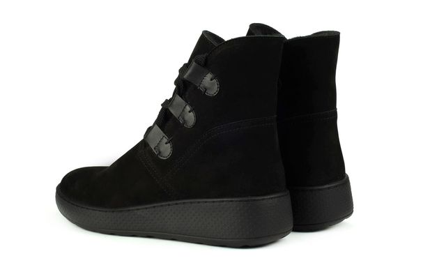 Женские ботинки черные 7056-1