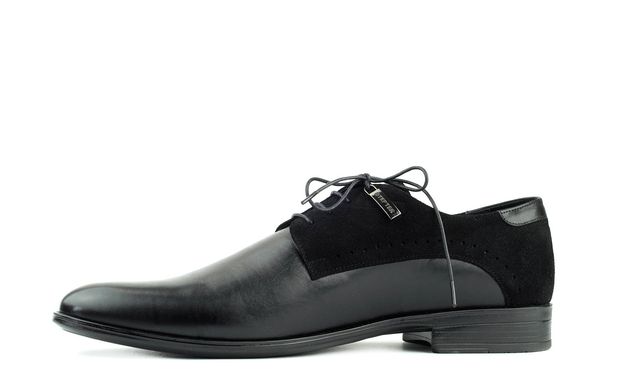 Чоловічі туфлі чорні 6385