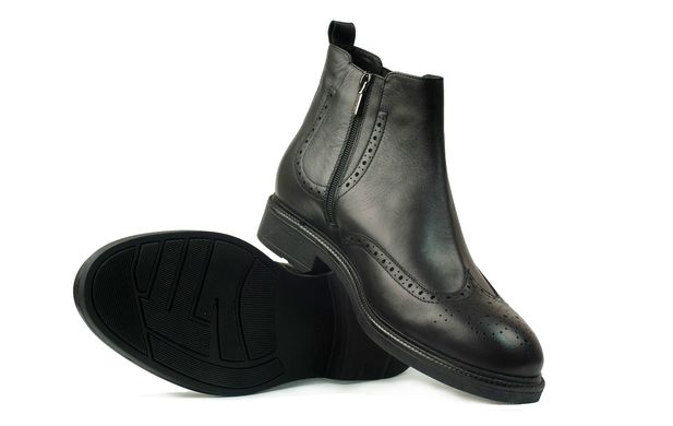 Мужские ботинки черные 6710