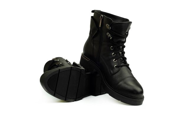 Женские ботинки черные 7019