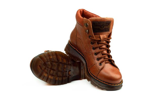 Жіночі черевики світло-коричневі 7086