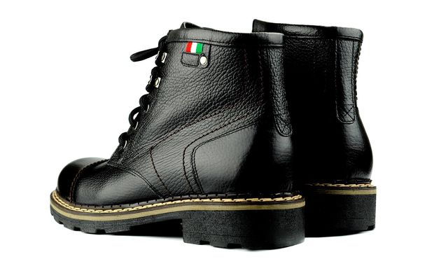 Мужские ботинки черные 3507
