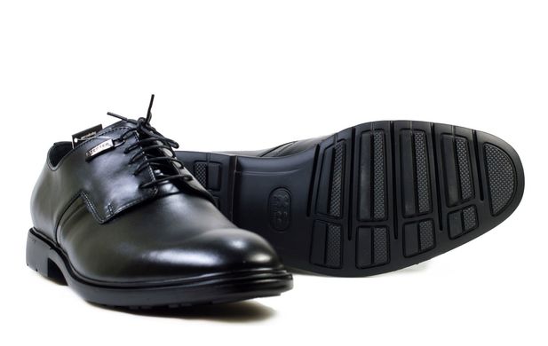 Чоловічі туфлі чорні 6343
