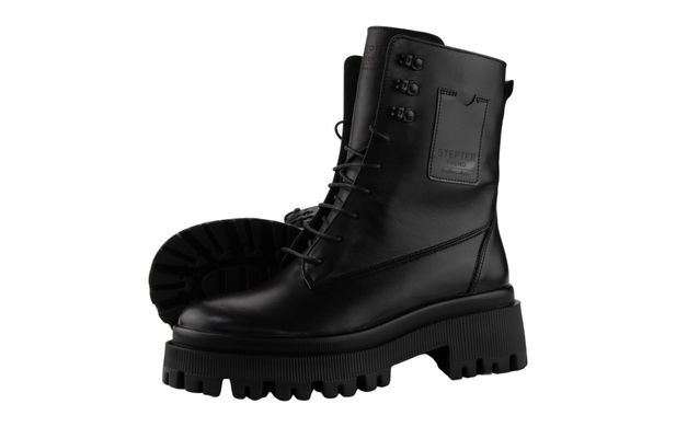 Женские ботинки черные 7763